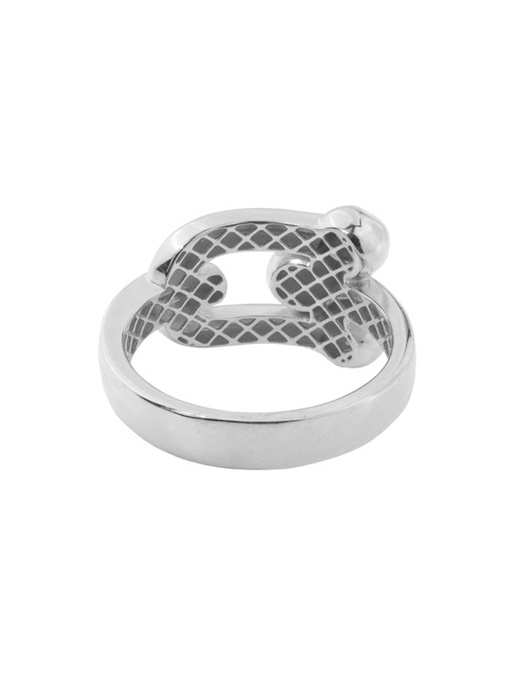 Кольцо из белого золота