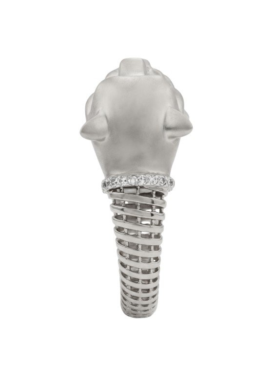 Кольцо из белого золота c бриллиантами