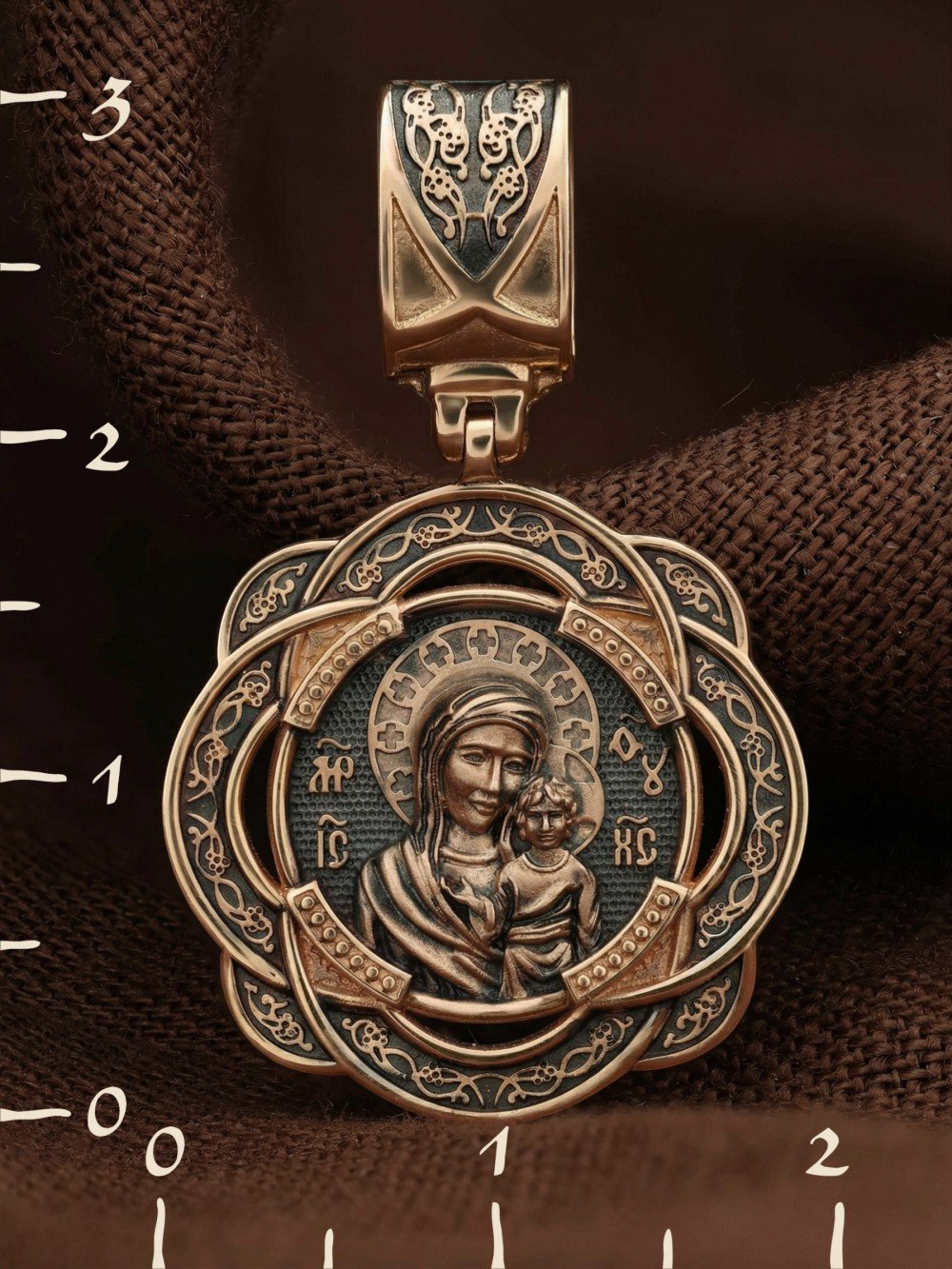 Образок из золота