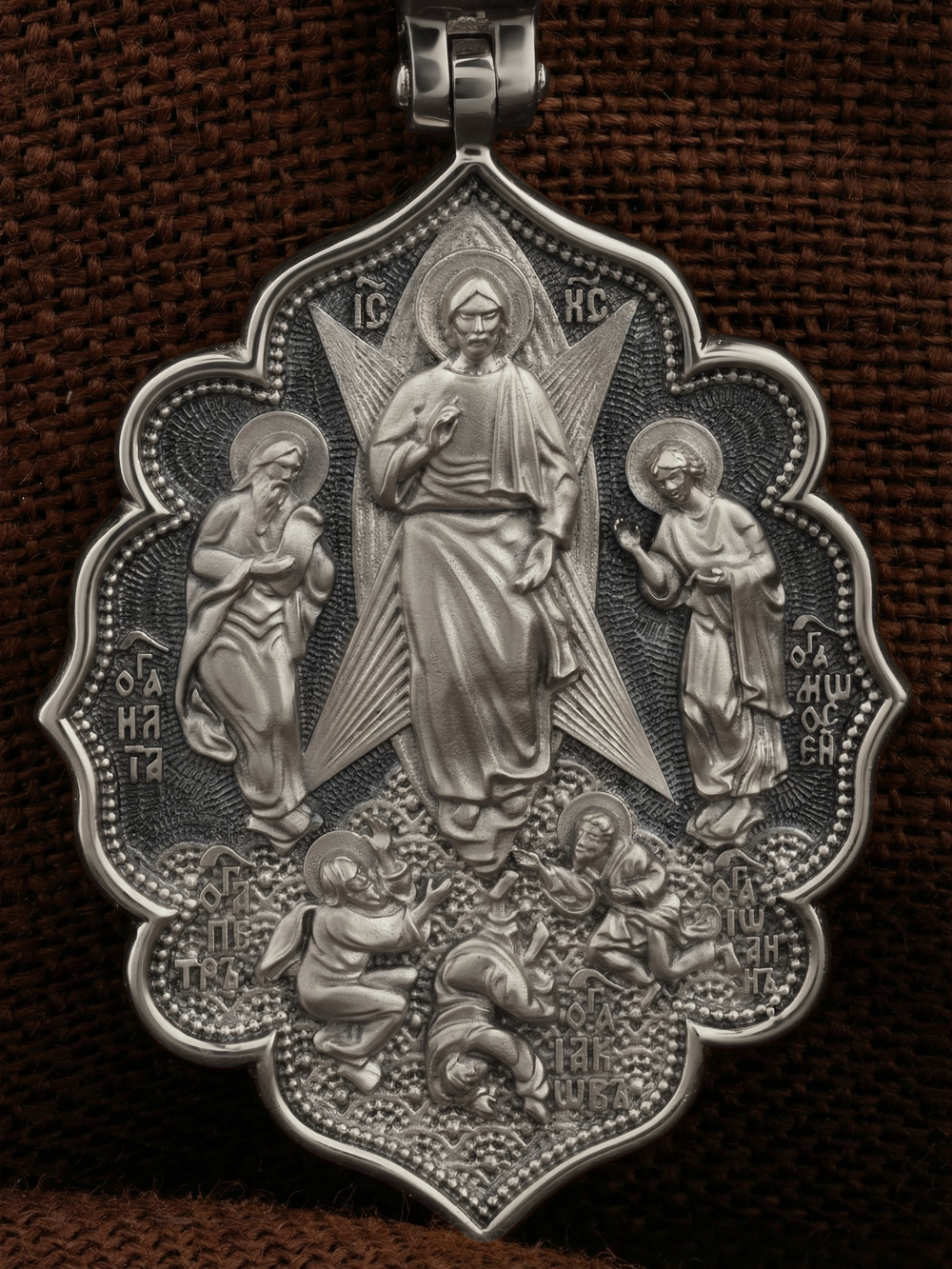 Образок из белого золота