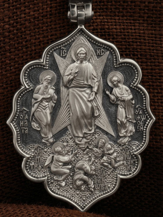 Образок из белого золота