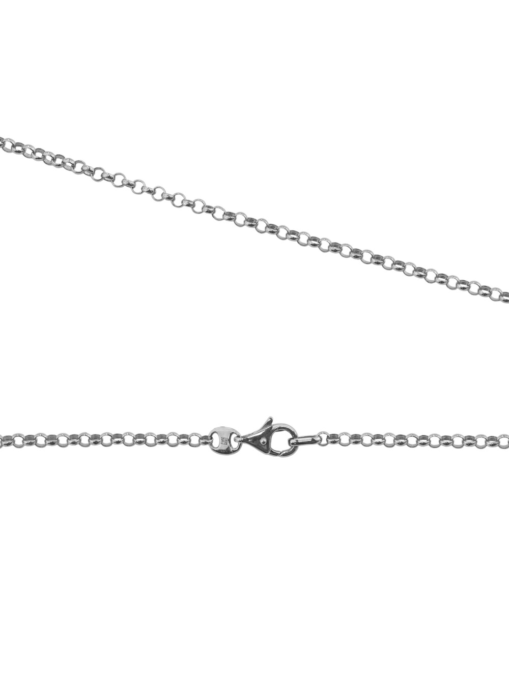 Цепь из белого золота